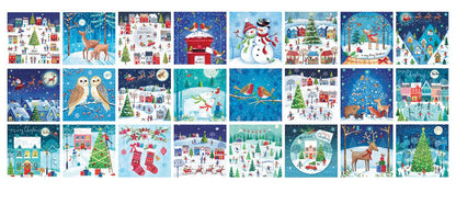 Calendrier de l'Avent - Ville de Noël - 24 PuzzlesEurographics