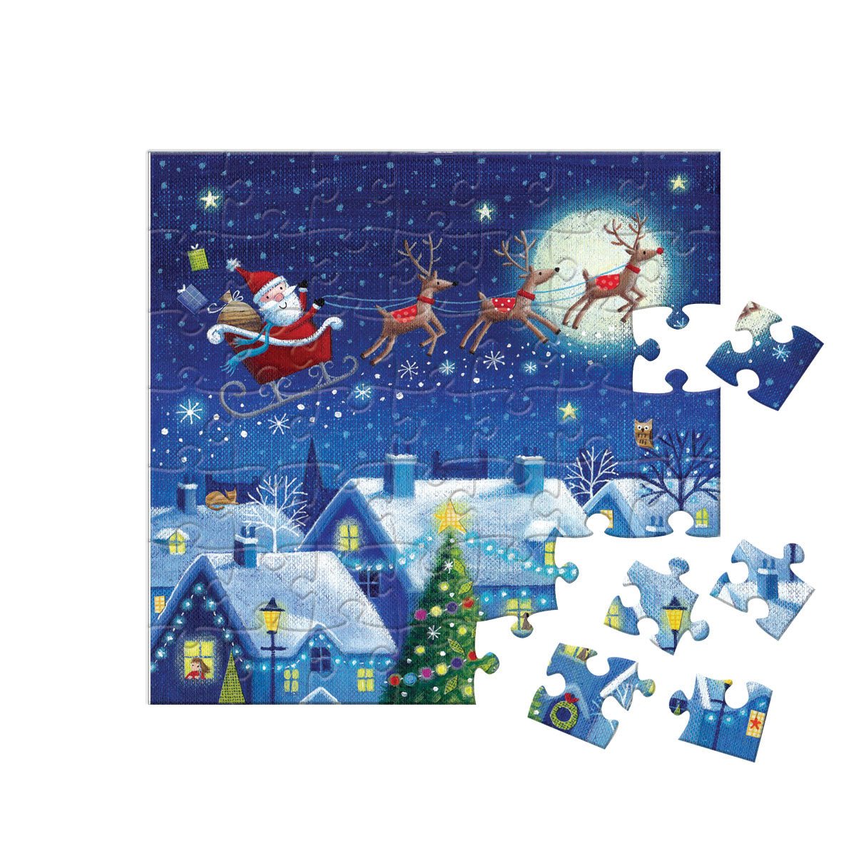 Calendrier de l'Avent - Ville de Noël - 24 PuzzlesEurographics