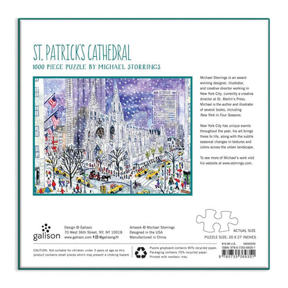Puzzle 1000 Pièces Galison - Cathédrale Saint - PatrickGalison