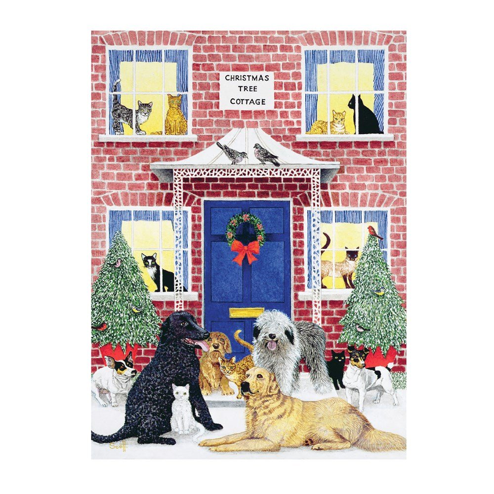 Puzzle 1000 Pièces Galison - Cottage de NoëlGalison