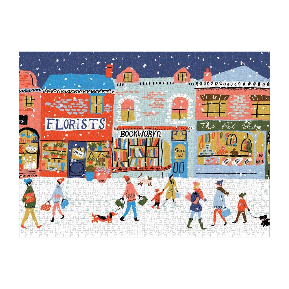 Puzzle 1000 Pièces Galison - Main Street VillageGalison