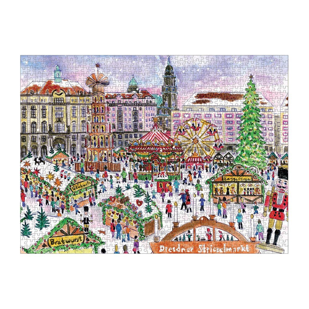 Puzzle 1000 Pièces Galison - Marché de NoëlGalison