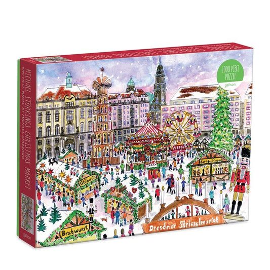 Puzzle 1000 Pièces Galison - Marché de NoëlGalison