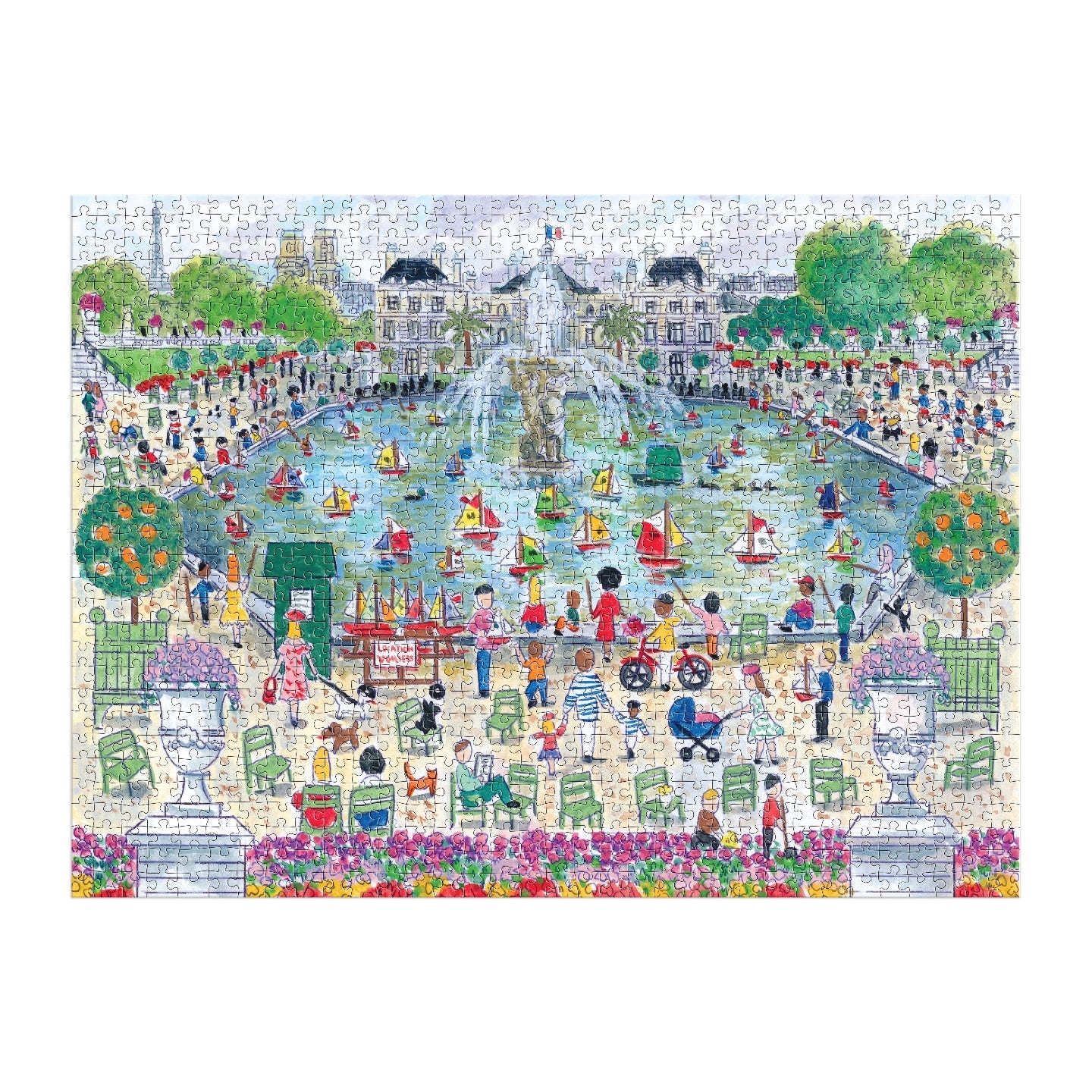 Puzzle 1000 Pièces Galison - Michael Storrings - Le Printemps à ParisGalison
