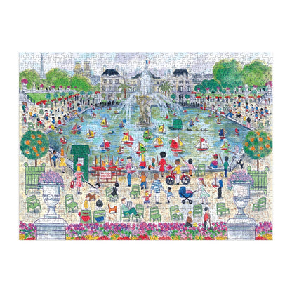 Puzzle 1000 Pièces Galison - Michael Storrings - Le Printemps à ParisGalison