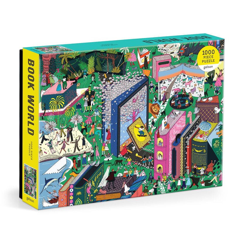 Puzzle 1000 Pièces Galison - Monde du LivreGalison