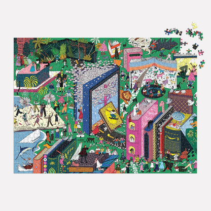 Puzzle 1000 Pièces Galison - Monde du LivreGalison
