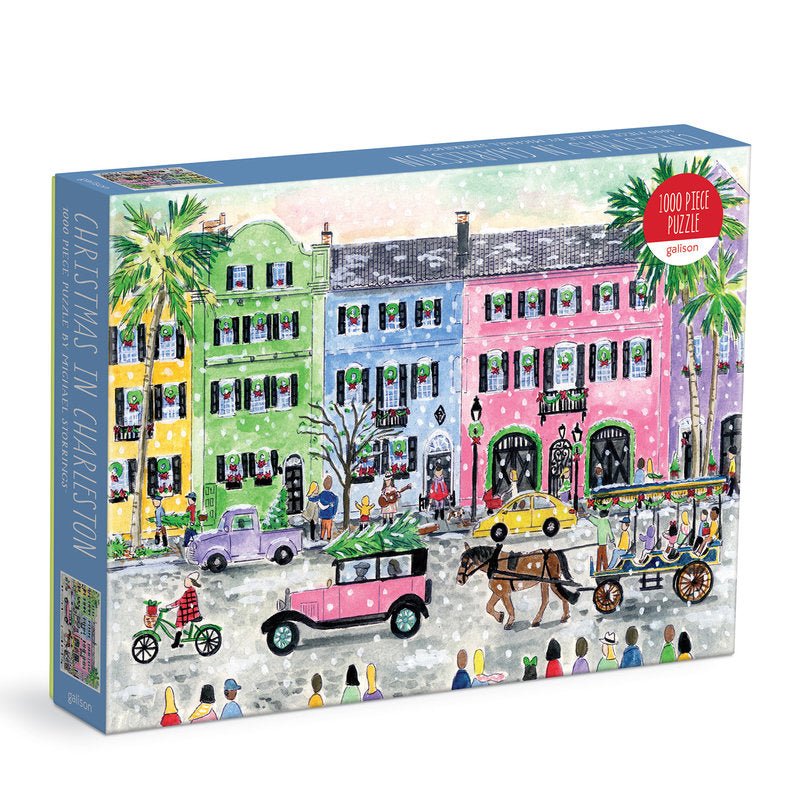 Puzzle 1000 Pièces Galison - Noël à CharlestonGalison