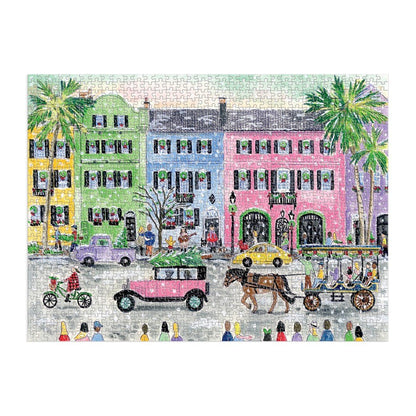 Puzzle 1000 Pièces Galison - Noël à CharlestonGalison
