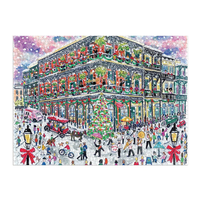 Puzzle 1000 Pièces Galison - Noël à la Nouvelle - OrléansGalison
