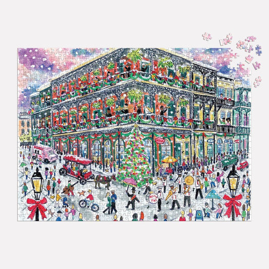Puzzle 1000 Pièces Galison - Noël à la Nouvelle - OrléansGalison