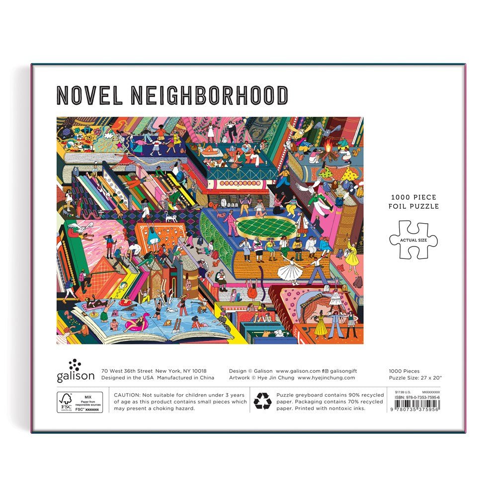Puzzle 1000 Pièces Galison - Quartier RomanGalison