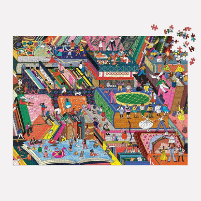 Puzzle 1000 Pièces Galison - Quartier RomanGalison