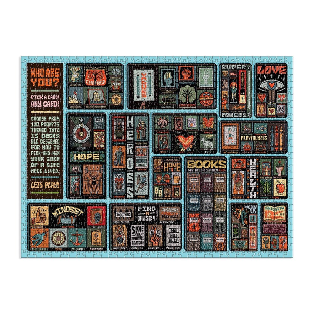 Puzzle 1000 Pièces Galison - Qui Es - Tu?Galison