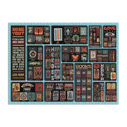 Puzzle 1000 Pièces Galison - Qui Es - Tu?Galison
