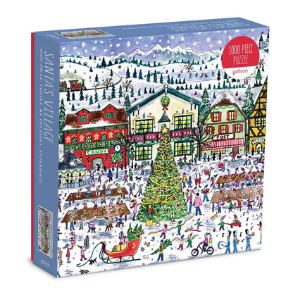 Puzzle 1000 Pièces Galison - Village du Père NoëlGalison