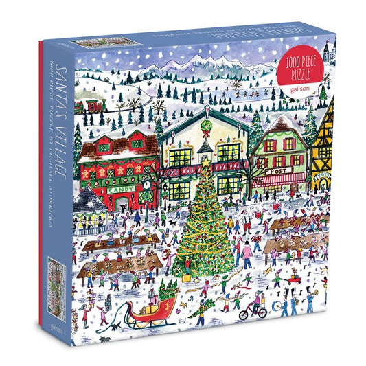 Puzzle 1000 Pièces Galison - Village du Père NoëlGalison