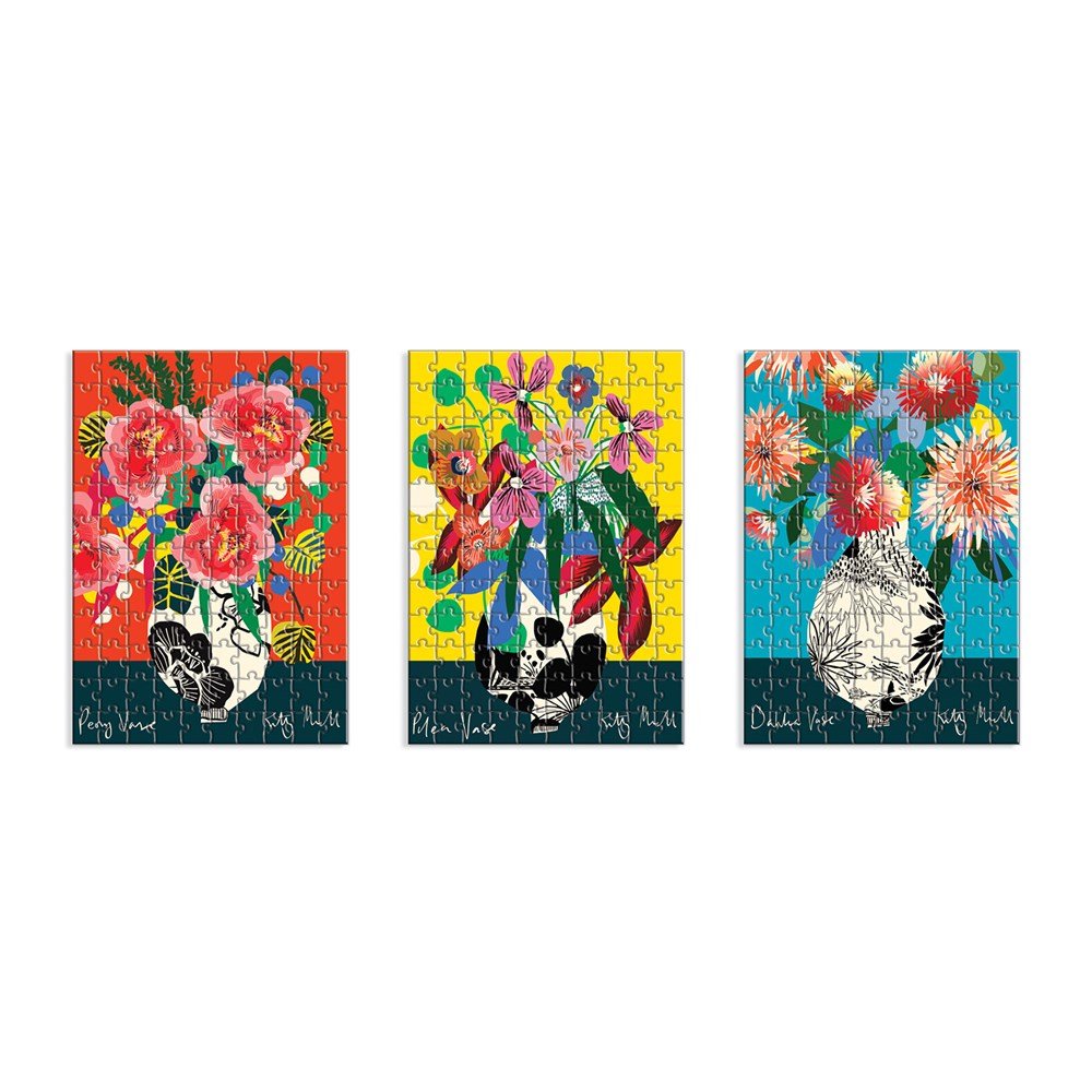 Puzzle 120 Pièces Galison - 3 Puzzles - Kitty McCall - Puzzle SetGalison