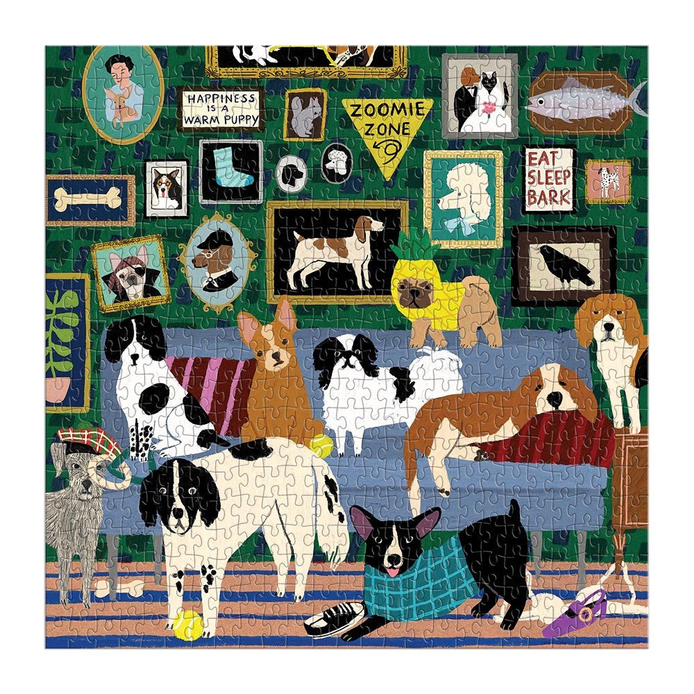 Puzzle 500 Pièces Galison - Chiens de SalonGalison