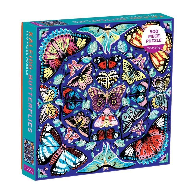 Puzzle 500 Pièces Galison - Kaleido - PapillonGalison