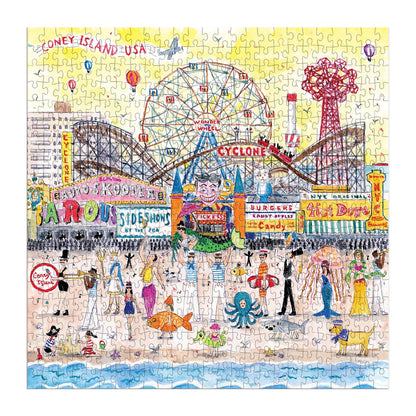 Puzzle 500 Pièces Galison - L'Été au Parc d'AttractionsGalison