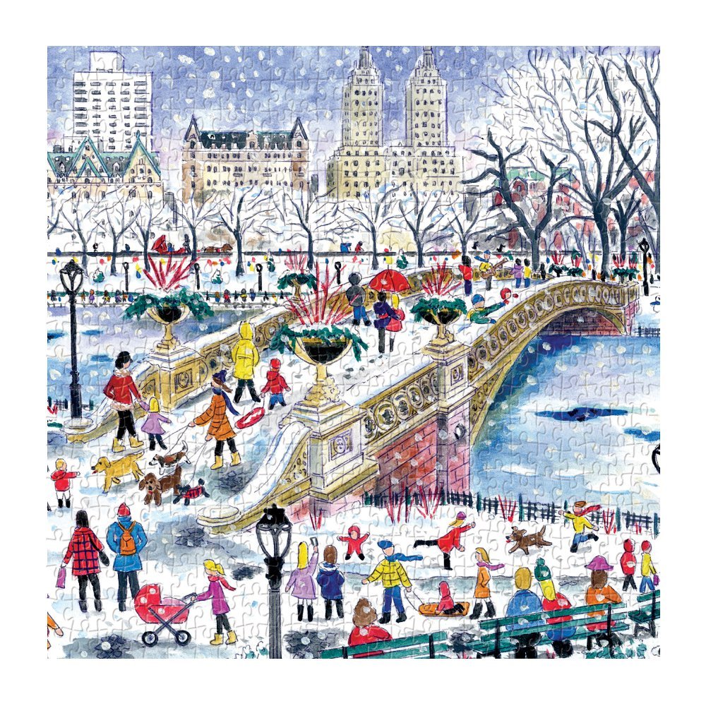 Puzzle 500 Pièces Galison - Pont Bow à Central ParkGalison
