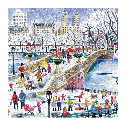 Puzzle 500 Pièces Galison - Pont Bow à Central ParkGalison