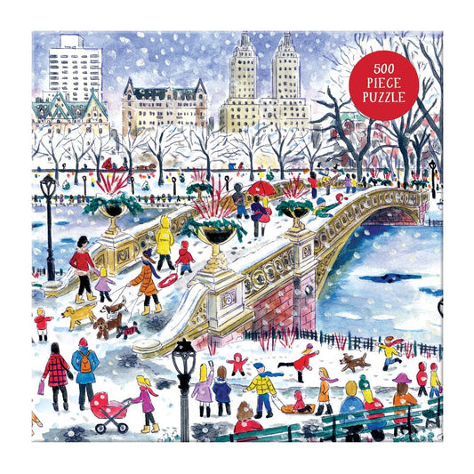 Puzzle 500 Pièces Galison - Pont Bow à Central ParkGalison