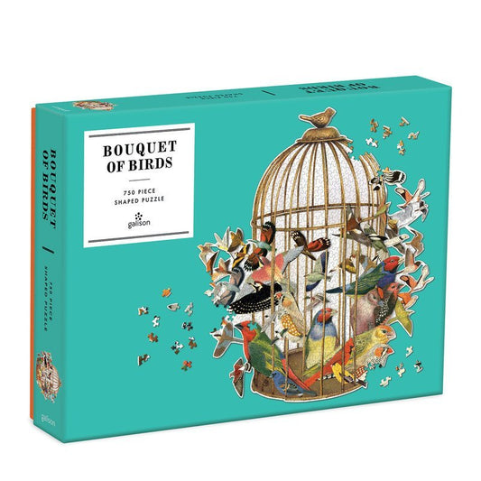 Puzzle 750 Pièces Galison - Bouquet d'OiseauxGalison