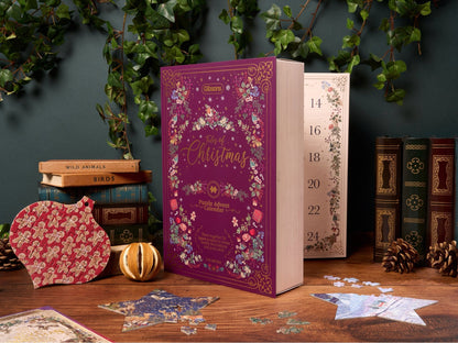 24 Mini - Puzzles de 42 Pièces - The Art File: Les Contes de Noël - Calendrier de l'AventGibsons