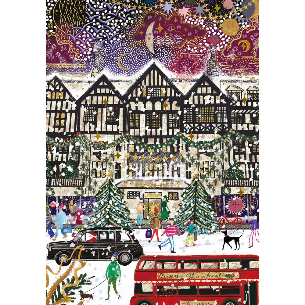3 Puzzles de 500 Pièces - Christmas in LondonGibsons