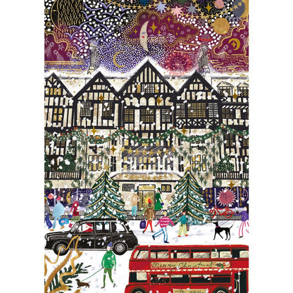 3 Puzzles de 500 Pièces - Christmas in LondonGibsons