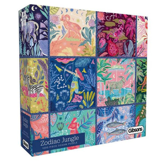 Puzzle 1000 Pièces Gibsons - Jungle ZodiacaleGibsons
