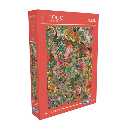 Puzzle 1000 Pièces Gibsons - Le Dossier D'Art : SoleilGibsons