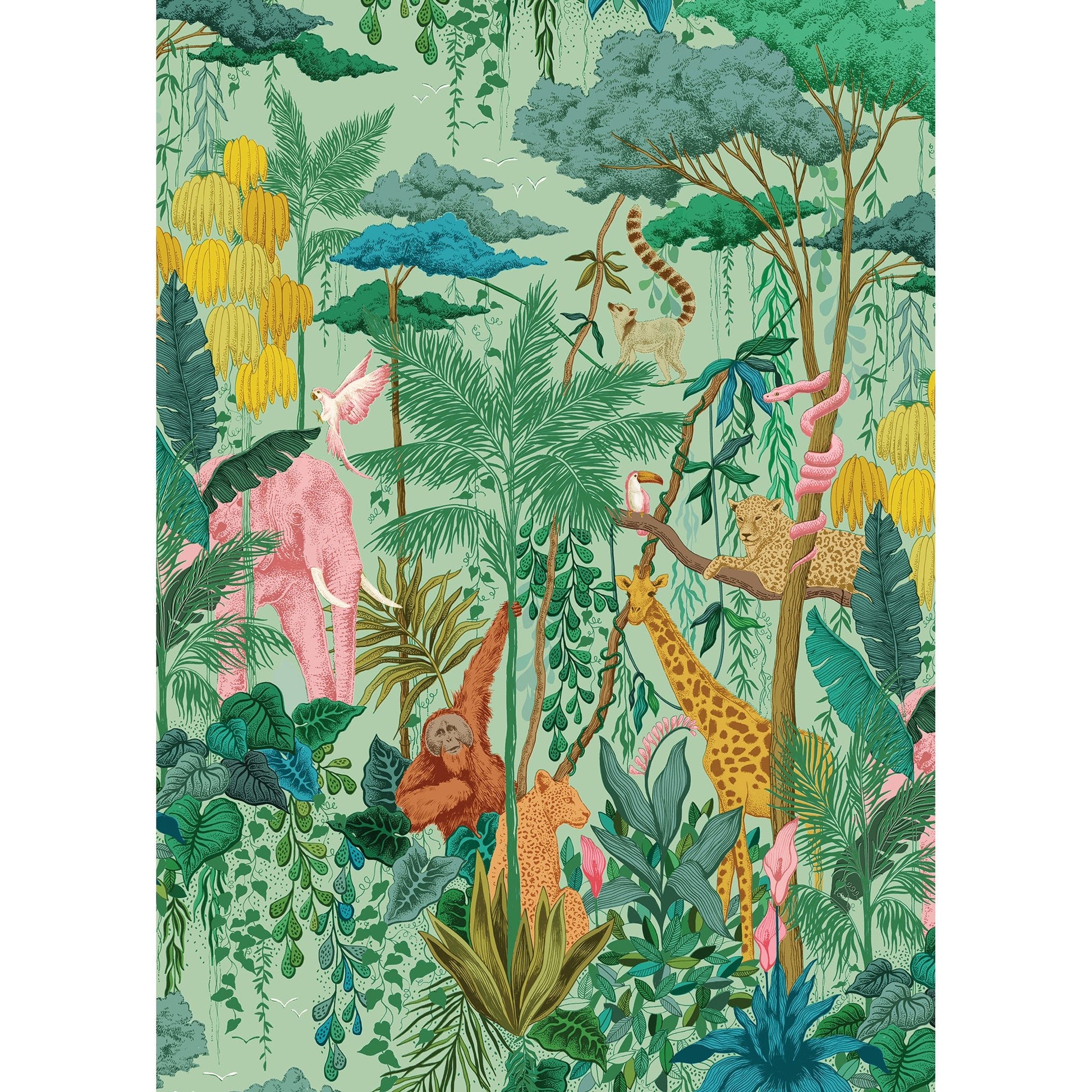 Puzzle 1000 Pièces Gibsons - The Art File: Animaux de la JungleGibsons