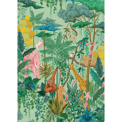Puzzle 1000 Pièces Gibsons - The Art File: Animaux de la JungleGibsons