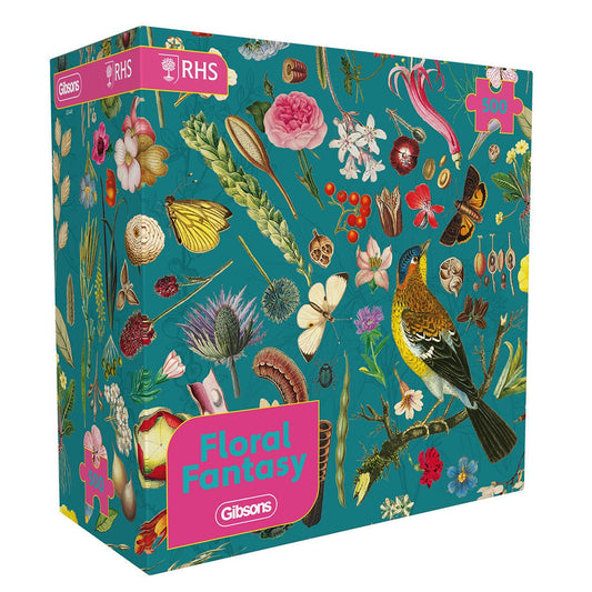 Puzzle 500 Pièces Gibsons - RHS : Fantaisie FloraleGibsons