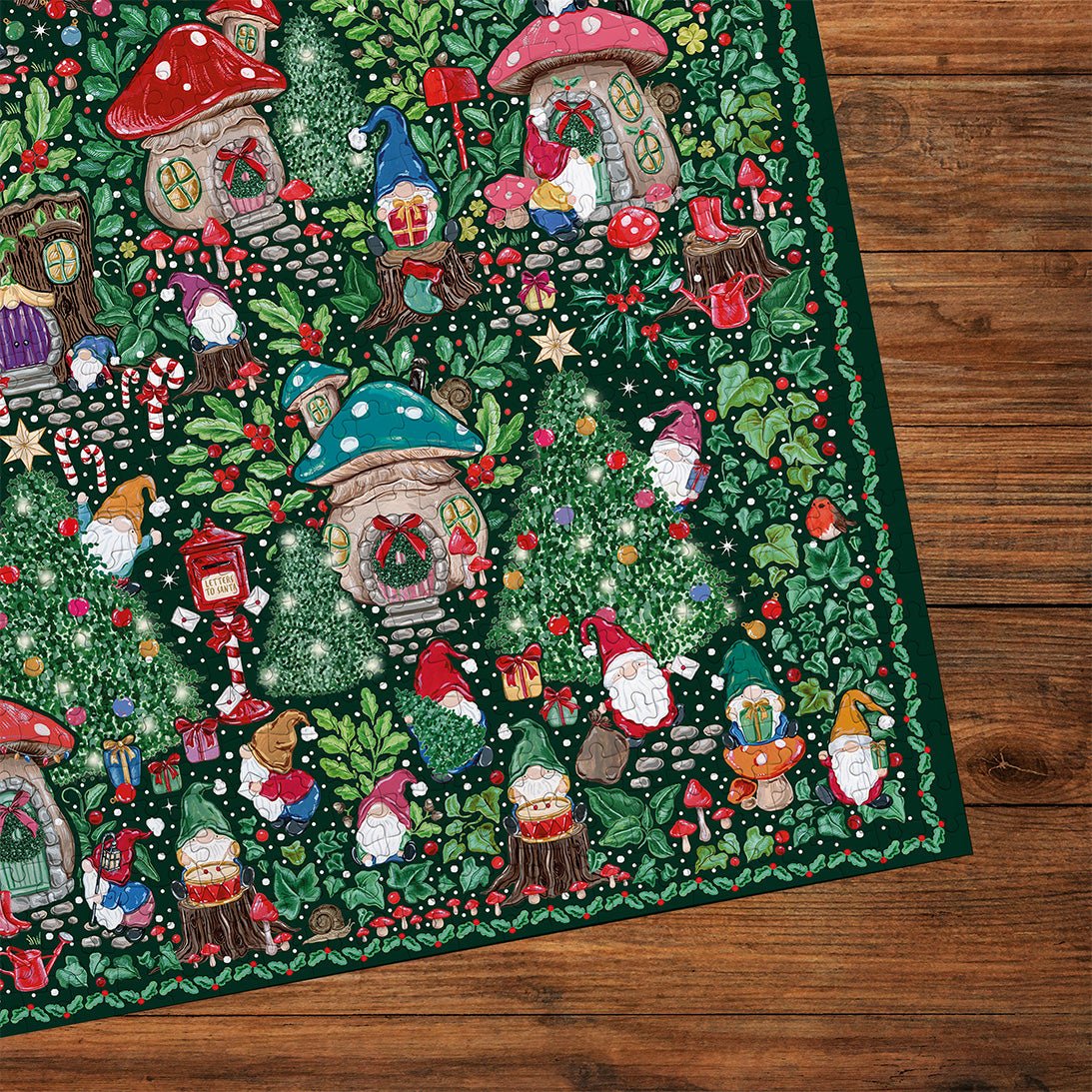 Puzzle de 1000 pièces - The Art File: Christmas VillageGibsons