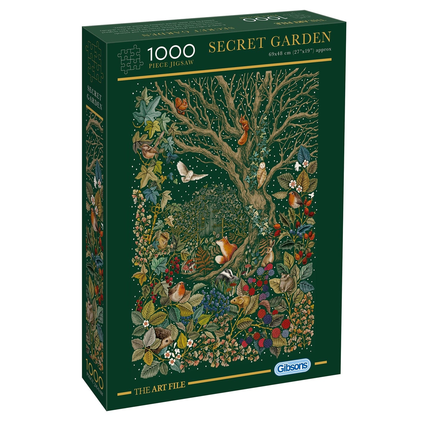 Puzzle de 1000 pièces - The Art File: Jardin SecretGibsons