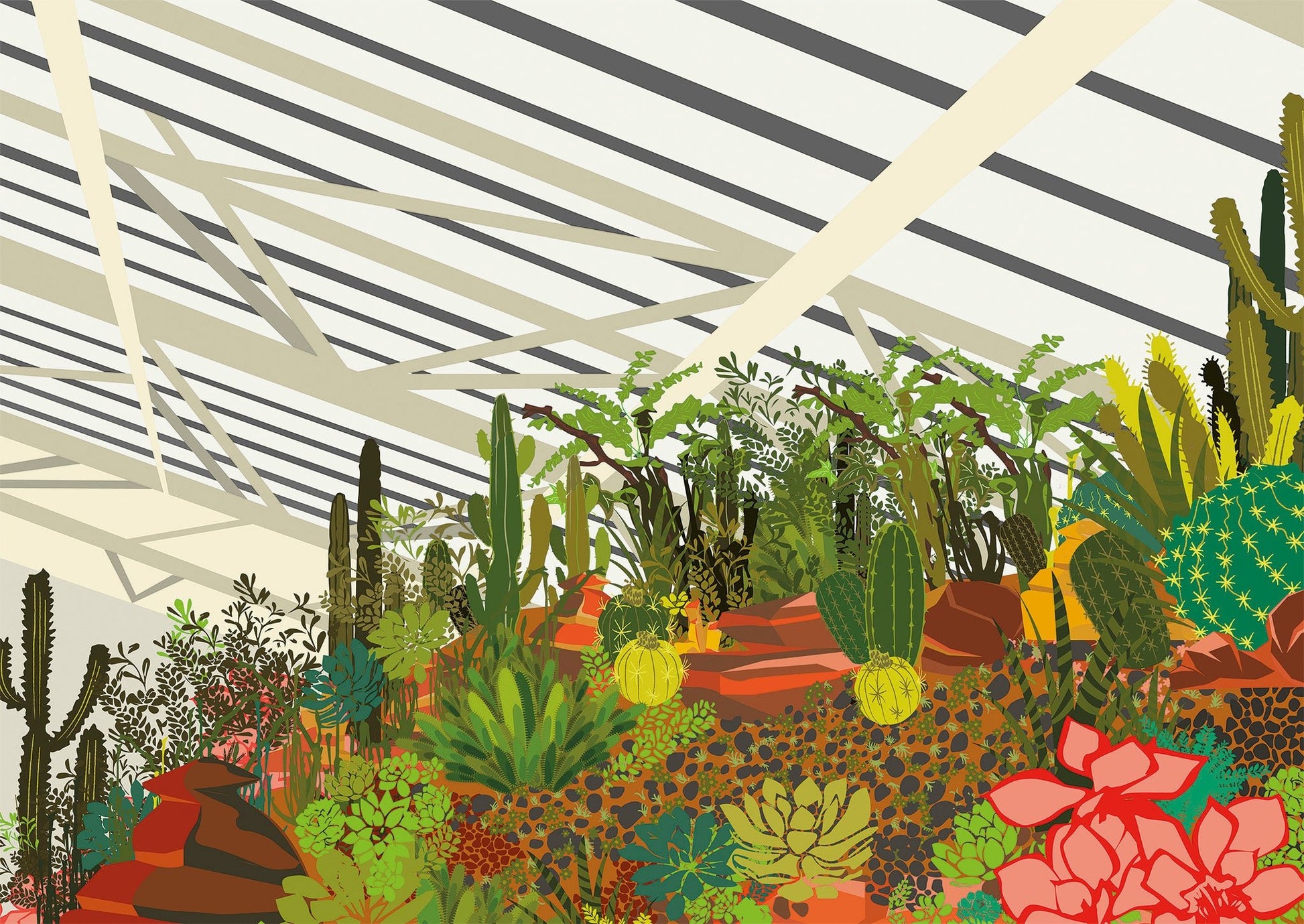 Puzzle de 500 Pièces - Brutalist ConservatoryGibsons