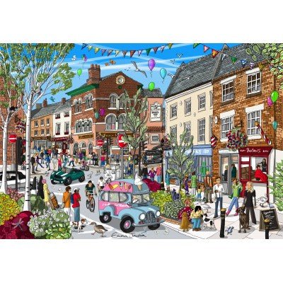 Puzzle 1000 Pièces Grafika - Lichfield StreetGrafika - MIF