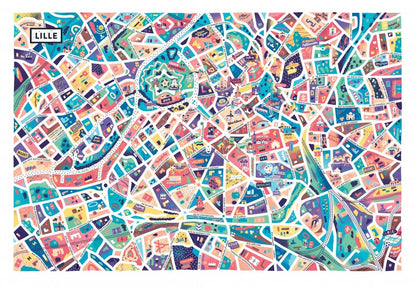 Puzzle de 1000 Pièces - LilleGrafika Puzzles