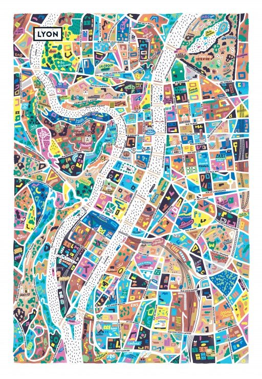 Puzzle de 1000 Pièces - LyonGrafika Puzzles