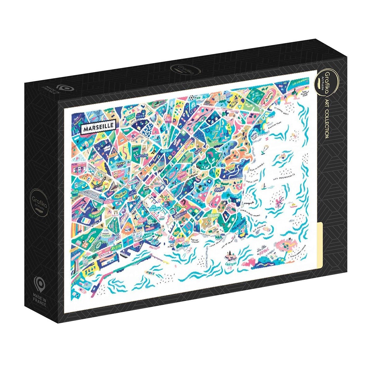 Puzzle de 1000 Pièces - MarseilleGrafika Puzzles