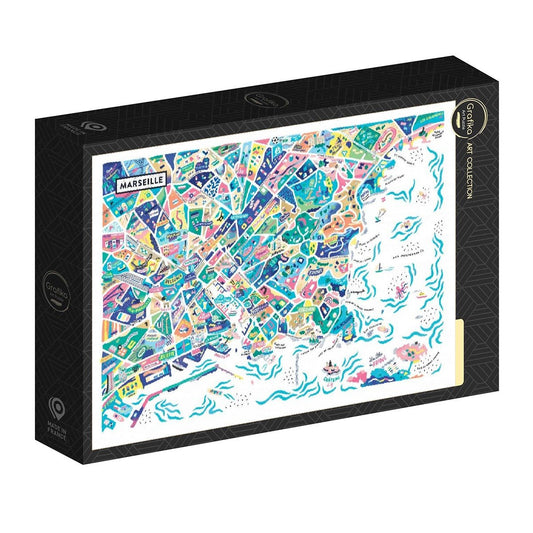 Puzzle de 1000 Pièces - MarseilleGrafika Puzzles