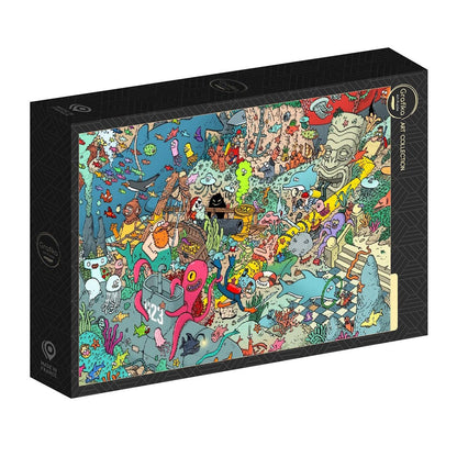 Puzzle de 1000 Pièces - Monde Sous - MarinGrafika Puzzles