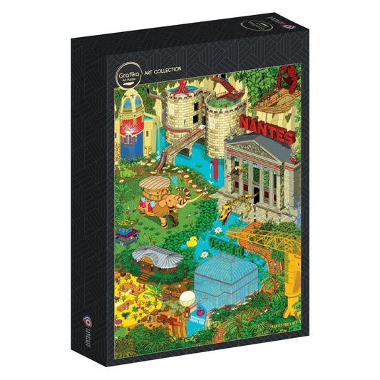 Puzzle de 1000 Pièces - Nantes - Végétal 2Grafika Puzzles