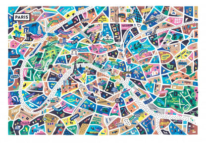 Puzzle de 1000 Pièces - Paris PanameGrafika Puzzles