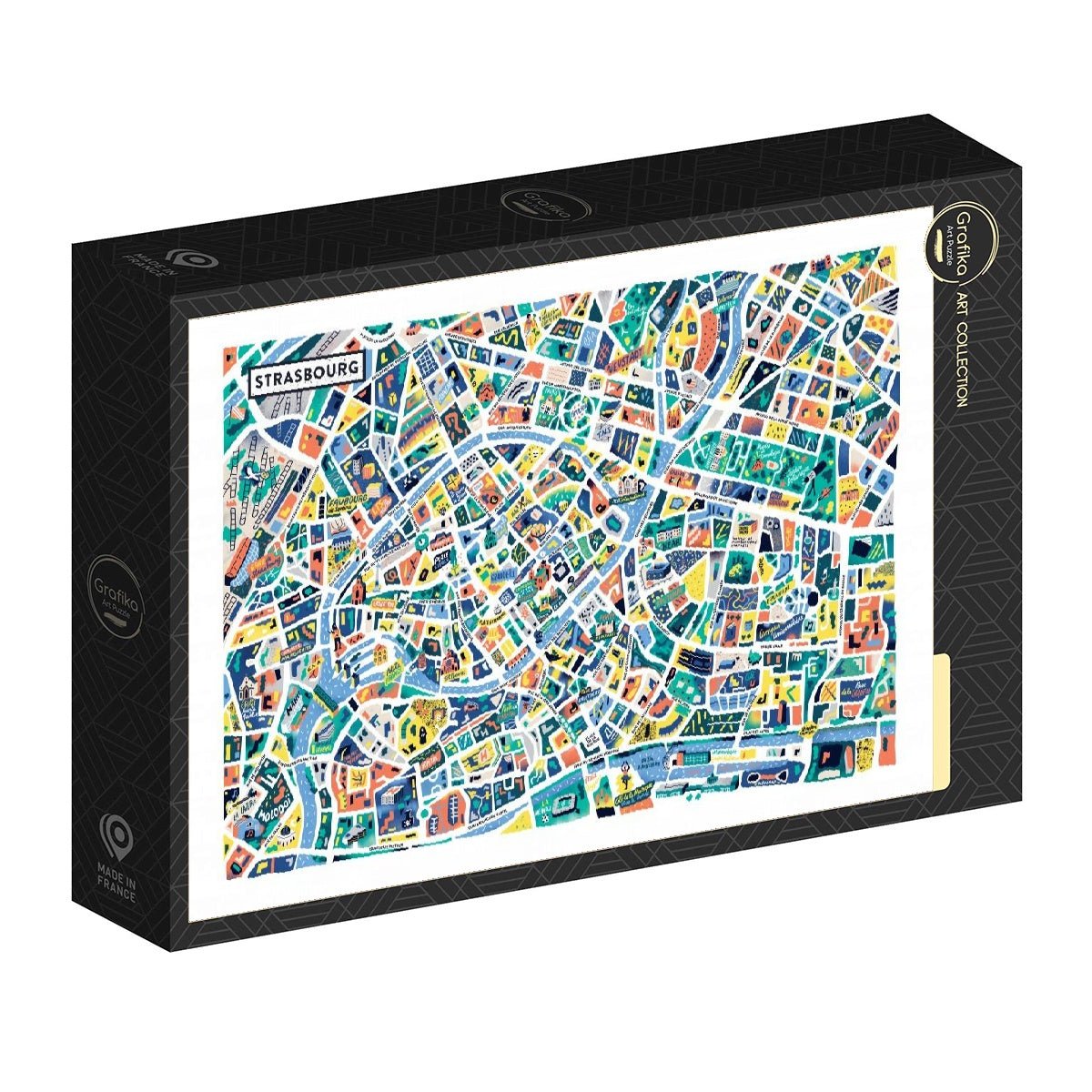 Puzzle de 1000 Pièces - StrasbourgGrafika Puzzles