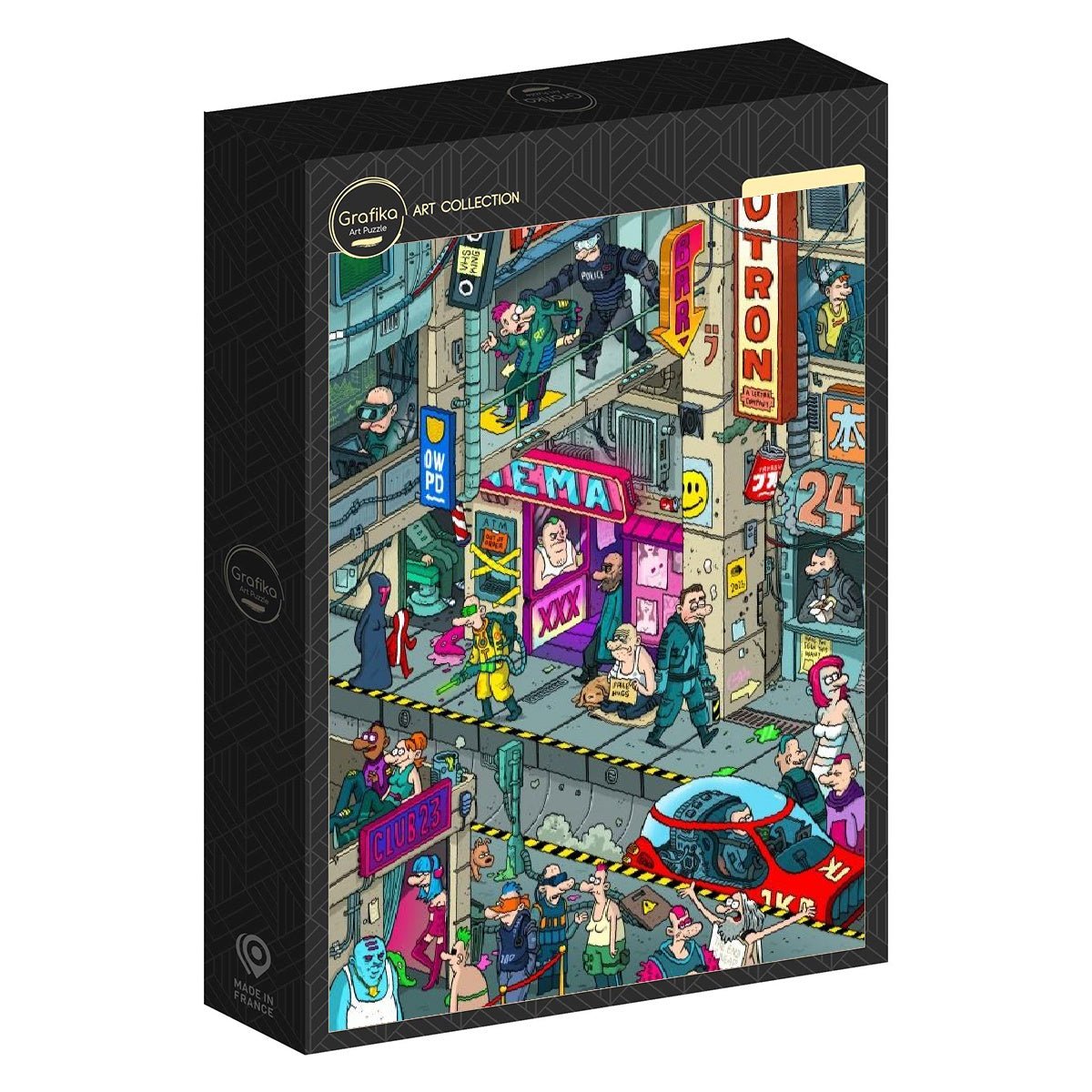 Puzzle de 500 Pièces - CyberpunkGrafika Puzzles